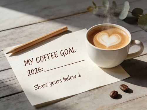 Latest company news about New Year, New Coffee Goals! ☕️